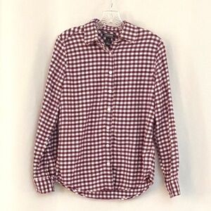 Lands’ End Long Sleeve Flannel Shirt